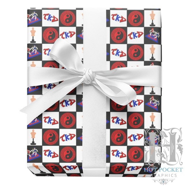 Taekwondo Gift Wrapping Paper (Creator Uploaded)