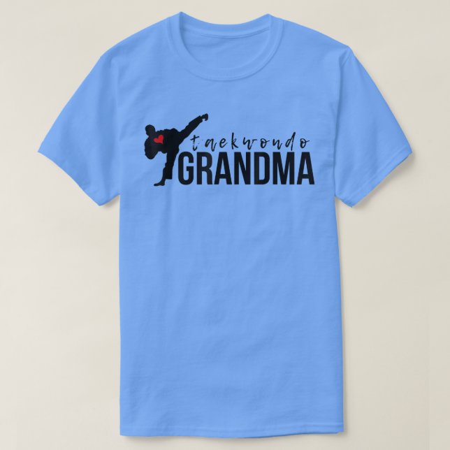 TaeKwonDo Grandma  T-Shirt (Design Front)