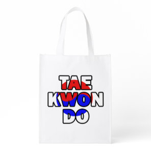 Taekwondo Grocery Bag
