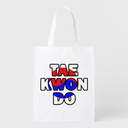 Taekwondo Grocery Bag