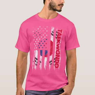 Taekwondo Karate Martial Arts Training Korean Flag T-Shirt
