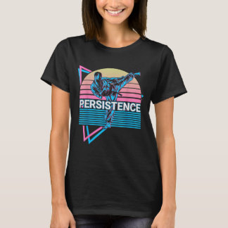 Taekwondo Karate Retro Persistence T-Shirt