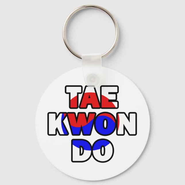 Taekwondo keychain (Front)