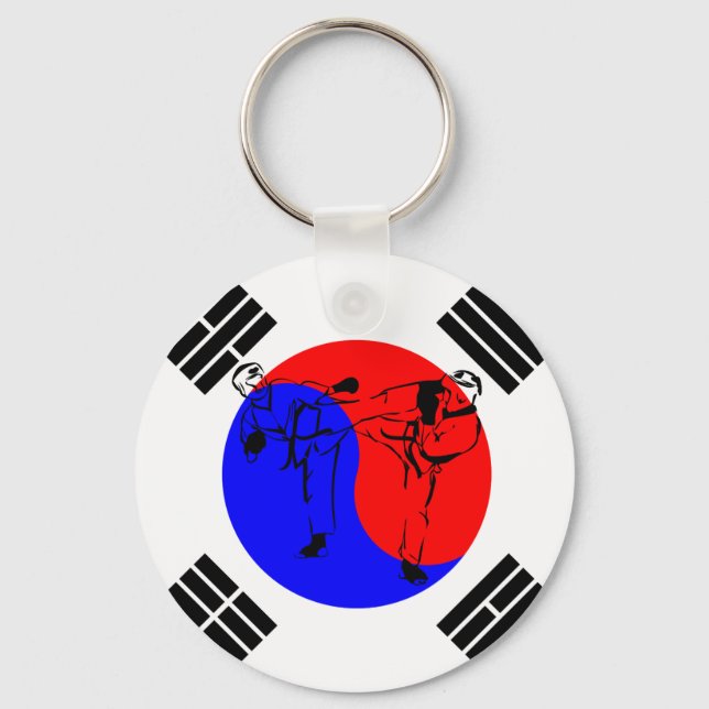 TaeKwonDo Keychain (Front)