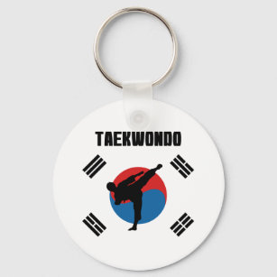 Taekwondo Keychains - No Minimum Quantity | Zazzle