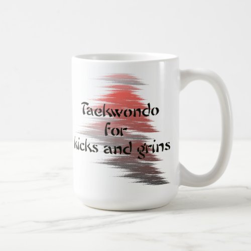 Taekwondo Kicks and Grins Travel Coffee Mug