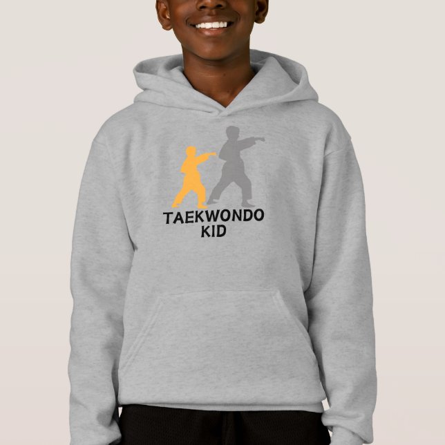 Taekwondo Kid Hoodie (Front)