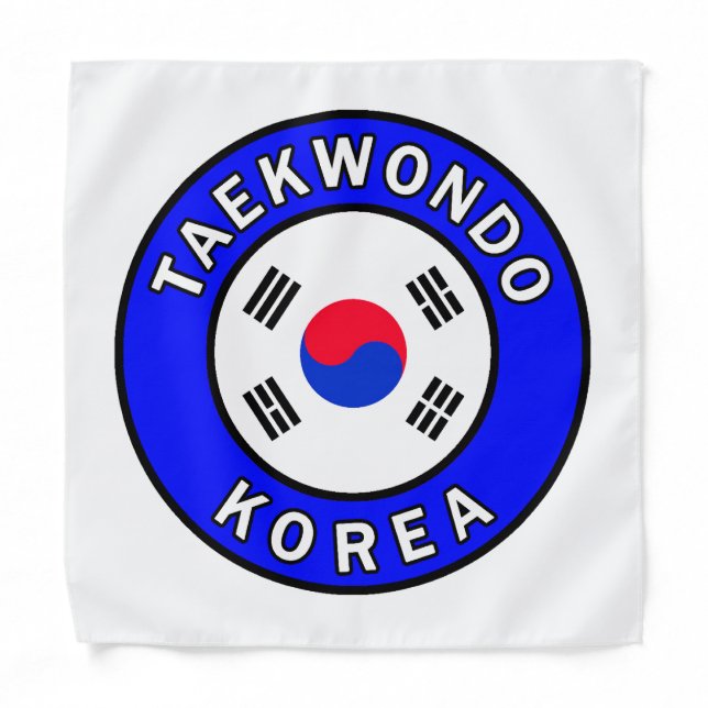 Taekwondo Korea Bandana (Front)