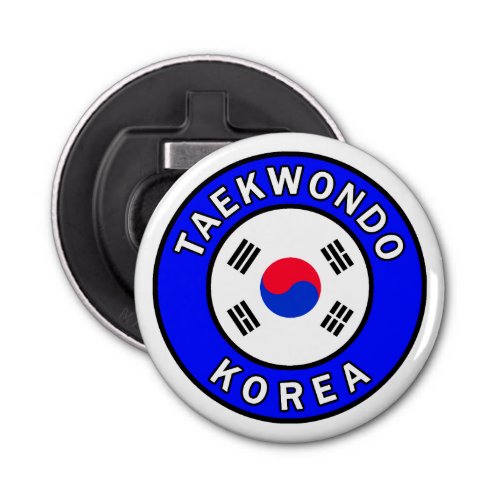 Taekwondo Korea Bottle Opener