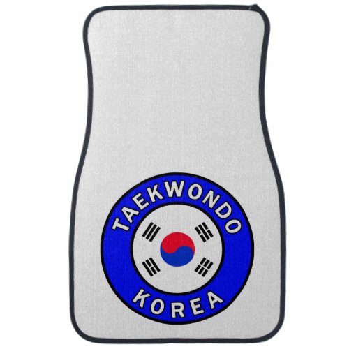 Taekwondo Korea Car Floor Mat