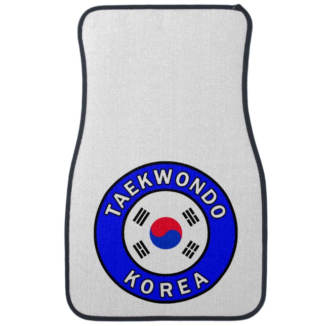 Taekwondo Korea Car Floor Mat (Front)