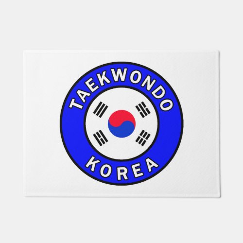 Taekwondo Korea Doormat