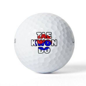 Taekwondo Korea Golf Balls