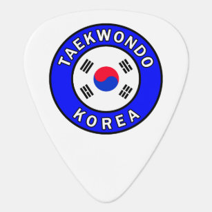Taekwondo Korea Guitar Pick