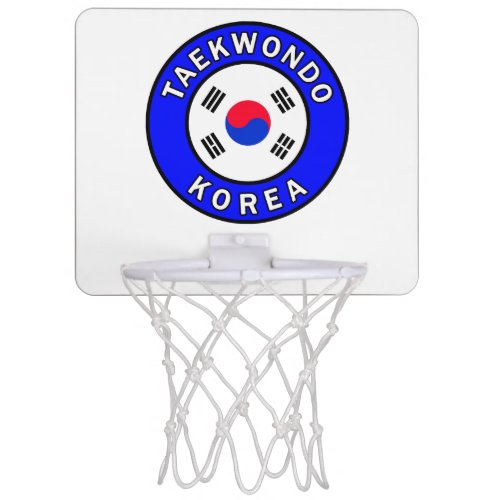 Taekwondo Korea Mini Basketball Hoop