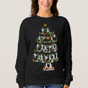Taekwondo Lover Xmas Lighting Taekwondo Christmas Sweatshirt
