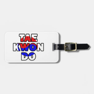 Taekwondo Luggage Tag