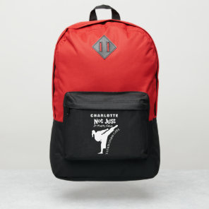 Taekwondo Martial Arts Self Defence Personalized Port Authority® Backpack