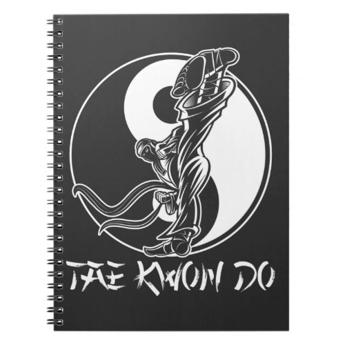 Taekwondo Martial Arts Tae kwon do Self Defense Notebook