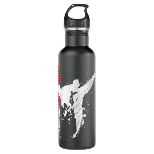 Taekwondo Martial Arts TShirt Stainless Steel Water Bottle
