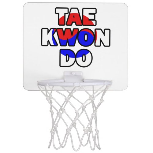 Taekwondo Mini Basketball Hoop