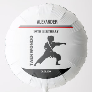 Taekwondo Player, Birthday Gift, Team Karate  Balloon