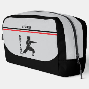 Taekwondo Player, Birthday Gift, Team Karate  Dopp Kit