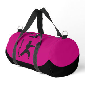 Taekwondo Player, Birthday Gift, Team Karate Duffle Bag