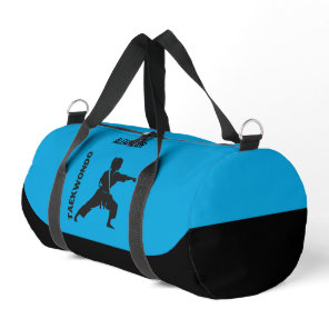 Taekwondo Player, Birthday Gift, Team Karate Duffle Bag