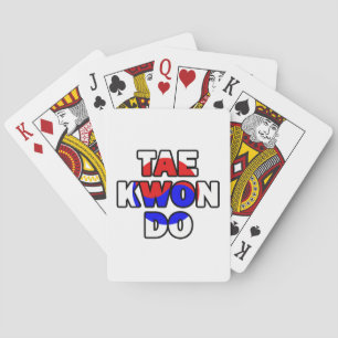 Taekwondo Poker Cards