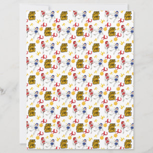 Taekwondo Scrapbook Paper (Boys)