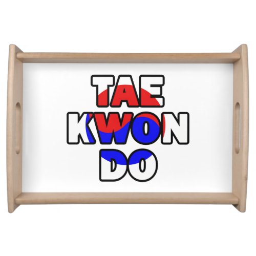 Taekwondo Serving Tray