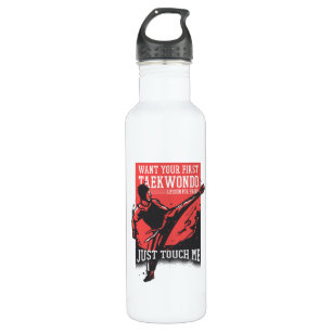Taekwondo Stainless Steel Water Bottle