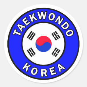 Taekwondo sticker