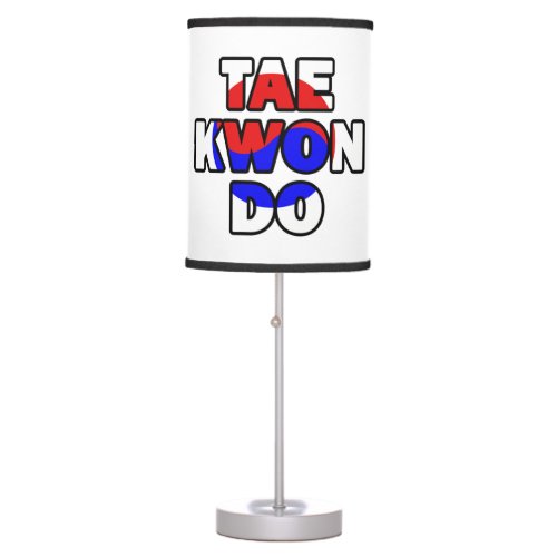 Taekwondo Table Lamp