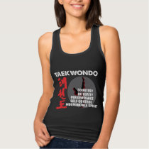 Taekwondo Tenets Martial Arts Tae kwon do Tank Top Taekwondo Tenets Martial Arts Tae kwon do Tank Top