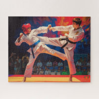 Taekwondo Throwdown: Sparring Showdown