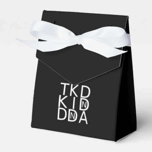 TAEKWONDO TKD KID DNA FAVOR BOXES