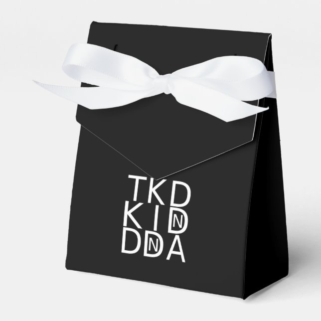 TAEKWONDO TKD KID DNA FAVOR BOXES (Front Side)