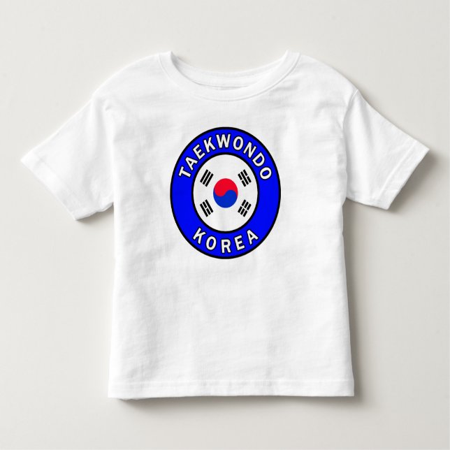 Taekwondo Toddler T-shirt (Front)