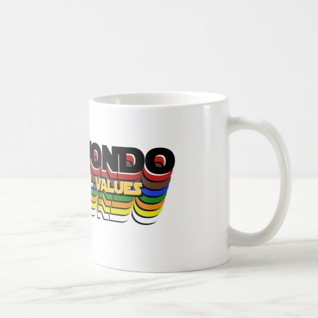 TaeKwonDo Traditional Values Coffee Mug (Right)