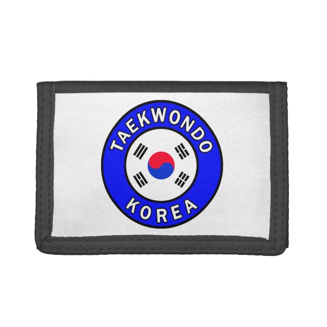 Taekwondo Tri-fold Wallet (Front)