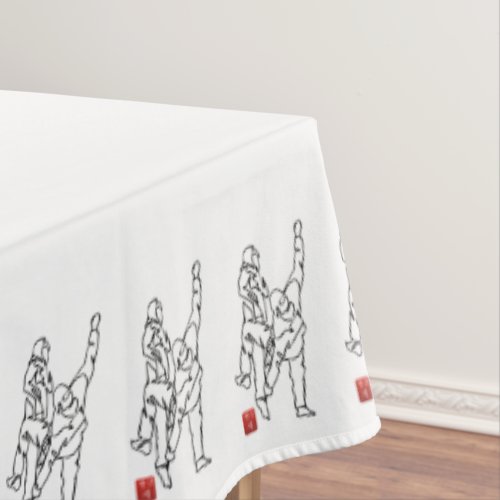 TAEKWONDO UNBALANCES TABLECLOTH