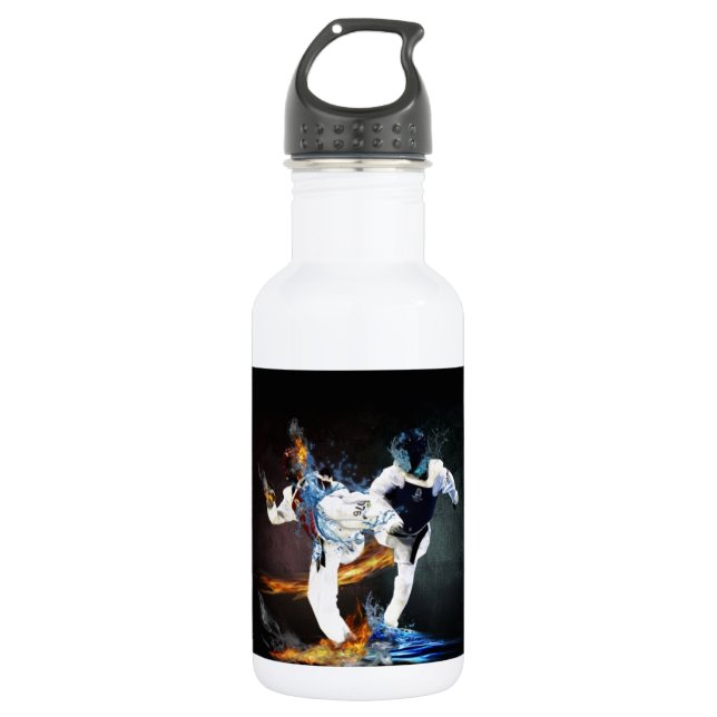 taekwondo water bottle (Front)