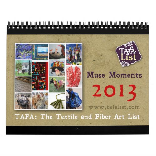 TAFA Calendar 2013 Muse Moments