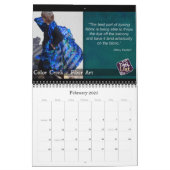 TAFA Calendar 2013: Muse Moments (Feb 2025)