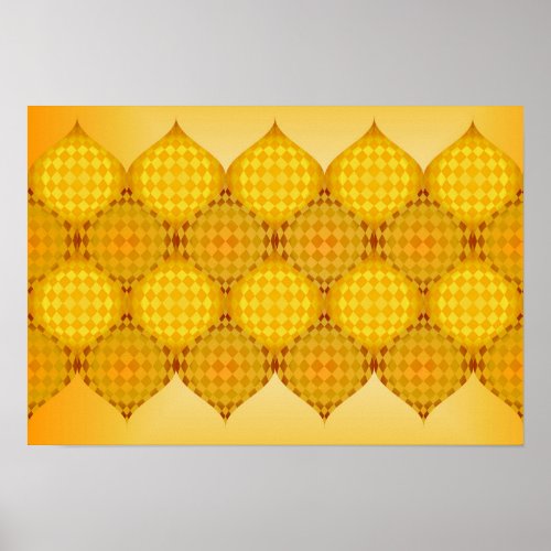 Taffi Butterscotch Op_Art Poster