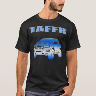 TAFFR Funny Blue American Truck Gift T-Shirt
