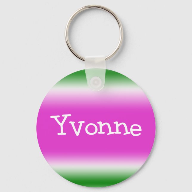 Taffy Twist: Yvonne Keychain (Front)