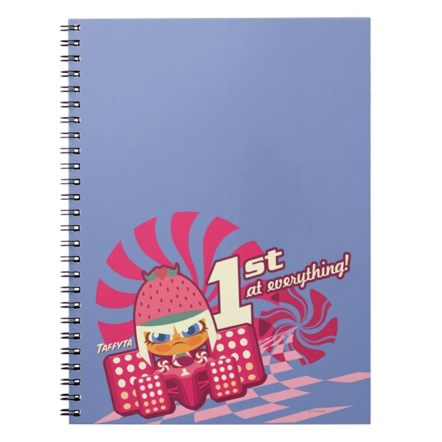 Taffyta: 1st at Everything! Notebook (Front)